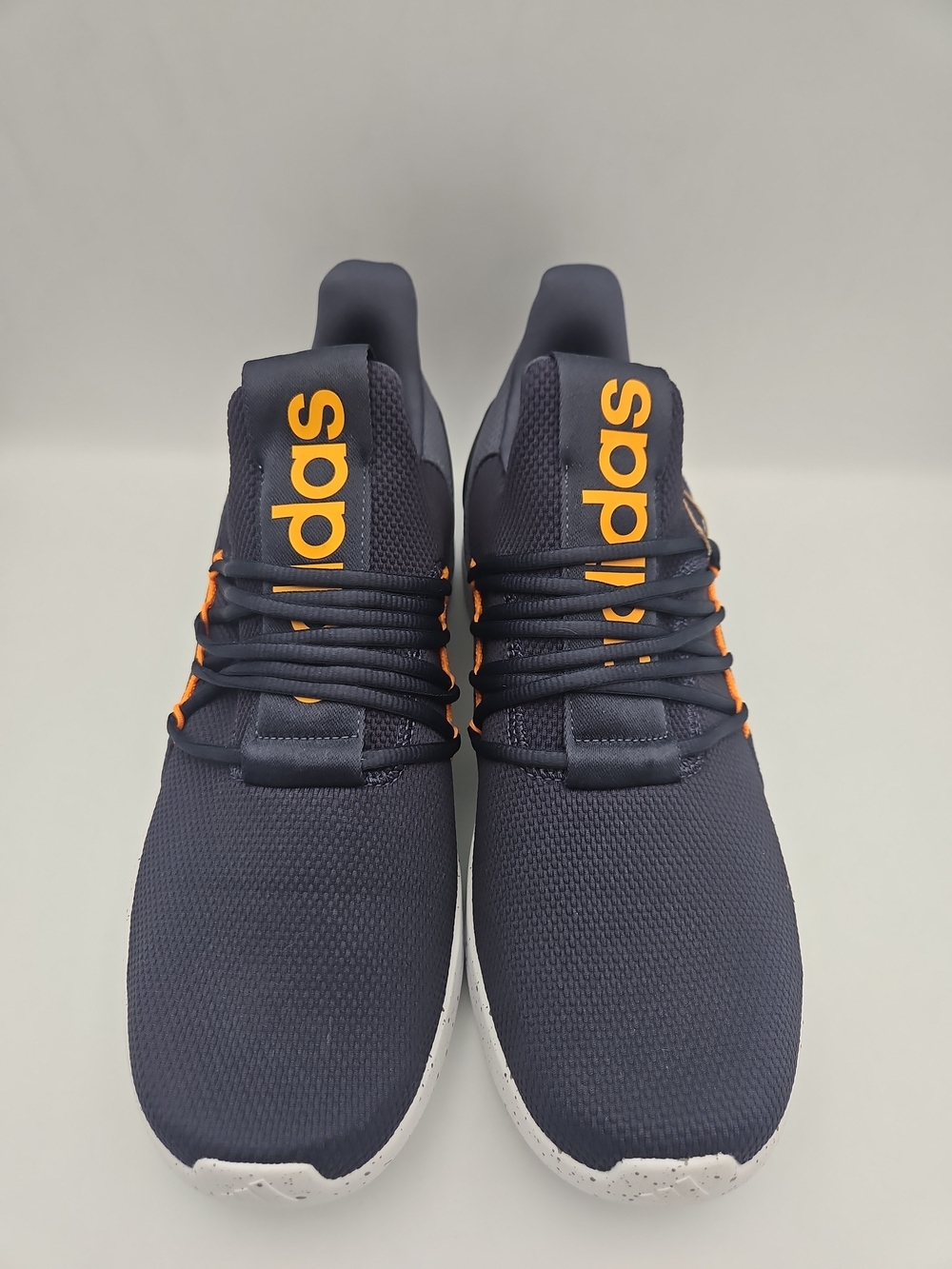 adidas Navy Sneakers with Orange Details - Picture 3 of 9